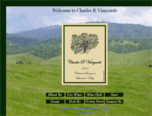 Tablet Screenshot of charlesrvineyards.com